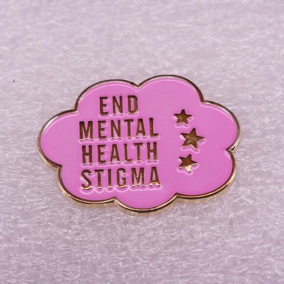 End Mental Health Stigma Enamel Pins 86 - Picture 2 of 3